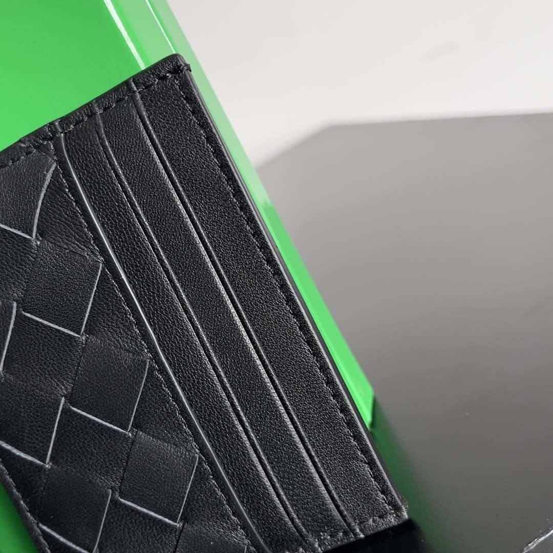 Bottega Veneta BV 743209 Intrecciato Credit Card Case bv70019 - Default Title - View 2