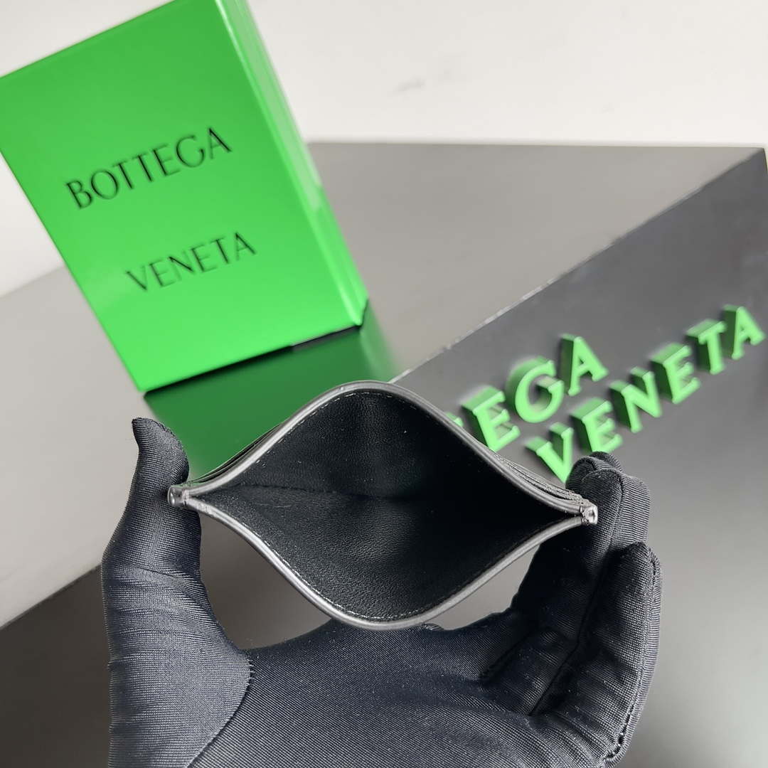 Bottega Veneta BV 743209 Intrecciato Credit Card Case bv70019 - Default Title - View 6