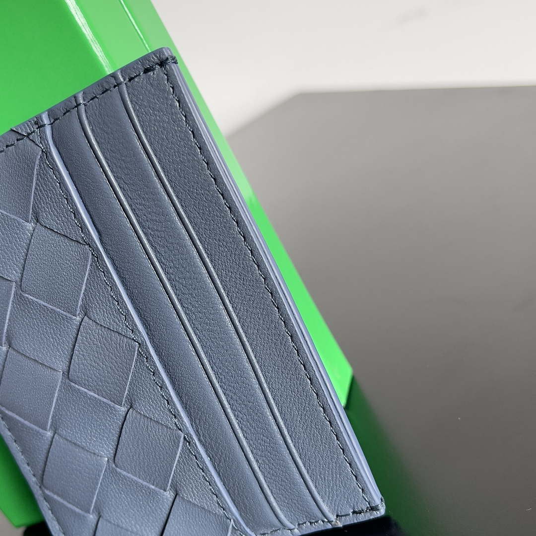 Bottega Veneta BV 743209 Intrecciato Credit Card Case bv70020 - Default Title - View 2