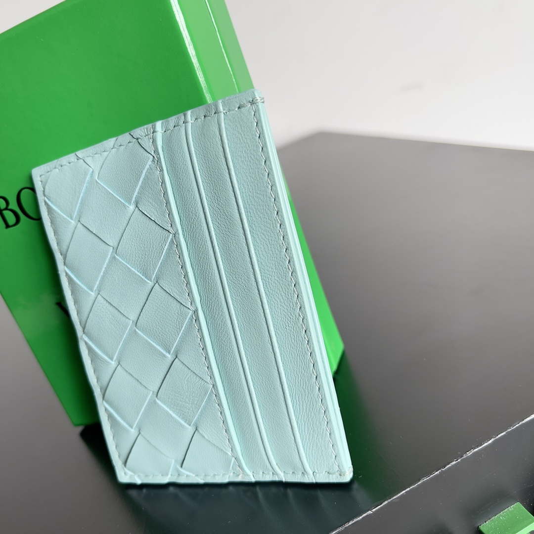 Bottega Veneta BV 743209 Intrecciato Credit Card Case bv70021 - Default Title - View 2
