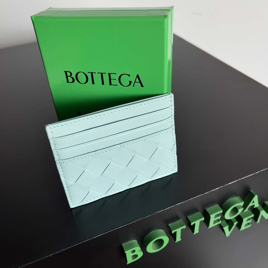 Bottega Veneta BV 743209 Intrecciato Credit Card Case bv70021 - Default Title - View 4