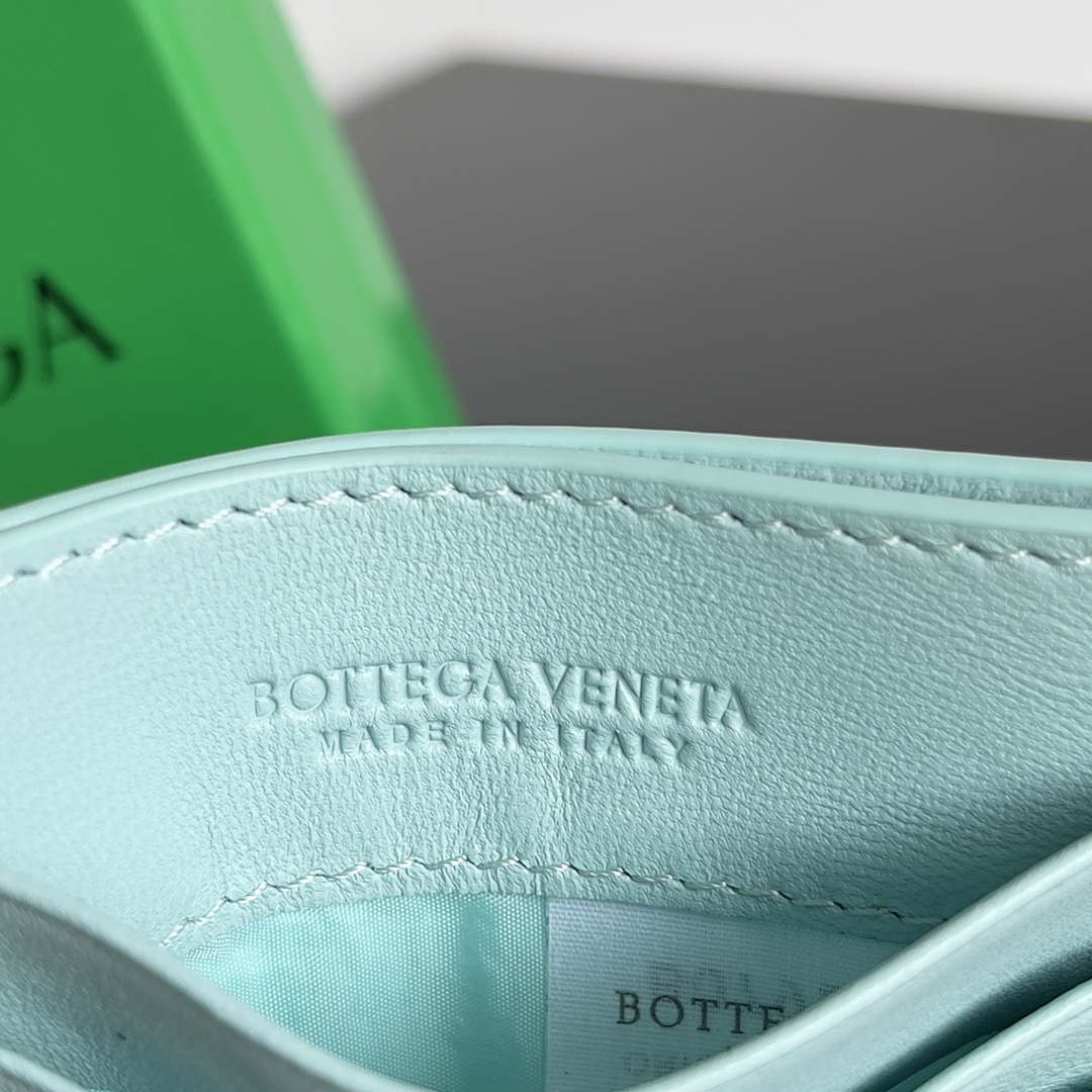 Bottega Veneta BV 743209 Intrecciato Credit Card Case bv70021 - Default Title - View 5