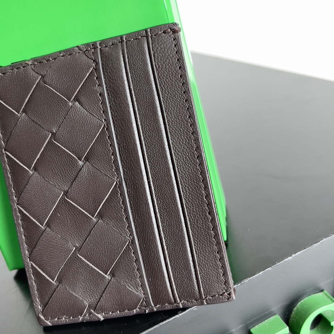 Bottega Veneta BV 743209 Intrecciato Credit Card Case bv70024 - Default Title - View 2