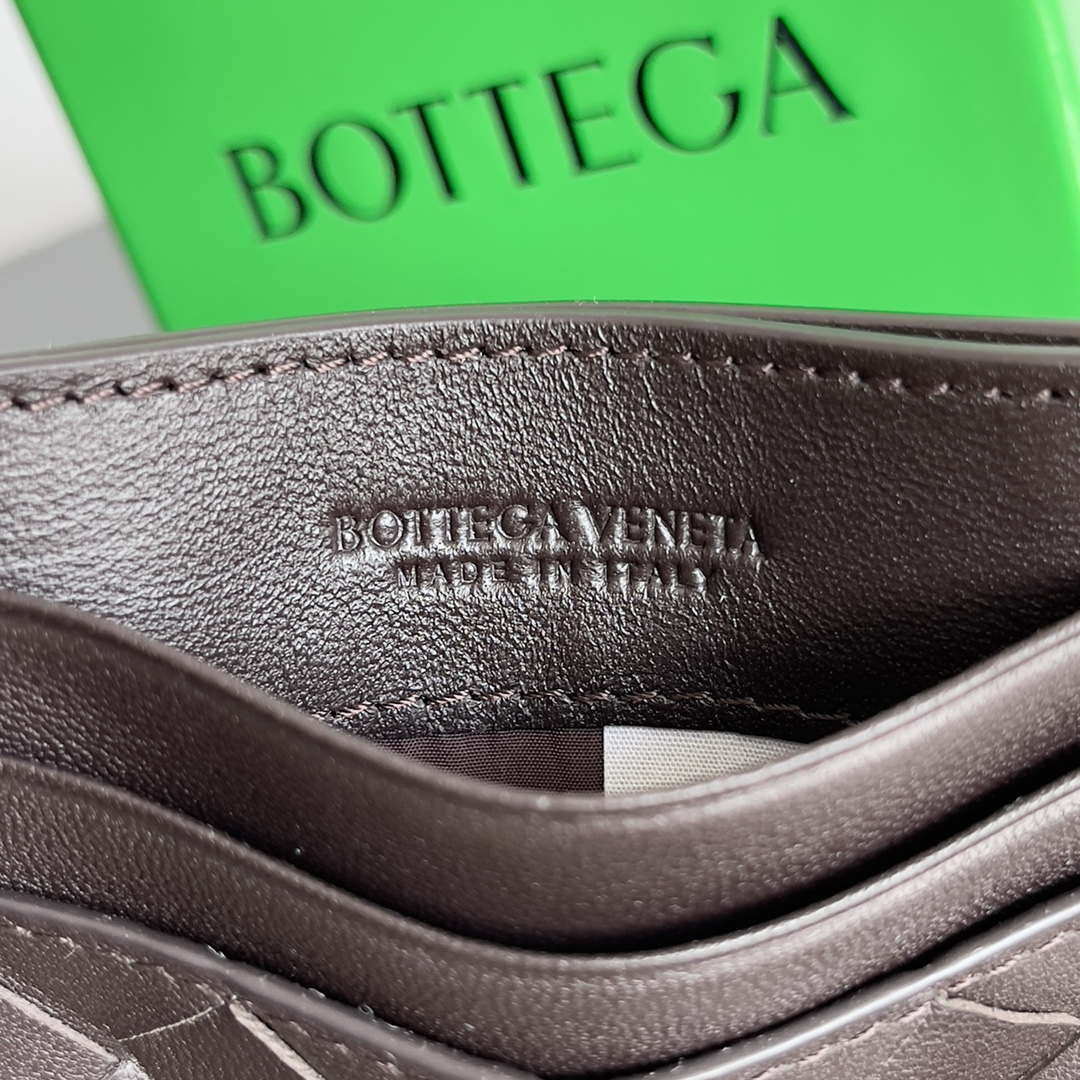 Bottega Veneta BV 743209 Intrecciato Credit Card Case bv70024 - Default Title - View 4