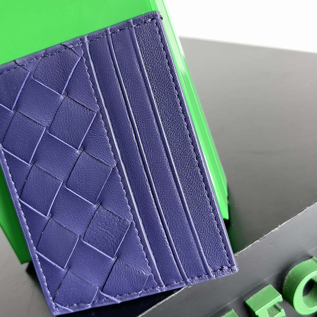 Bottega Veneta BV 743209 Intrecciato Credit Card Case bv70025 - Default Title - View 2