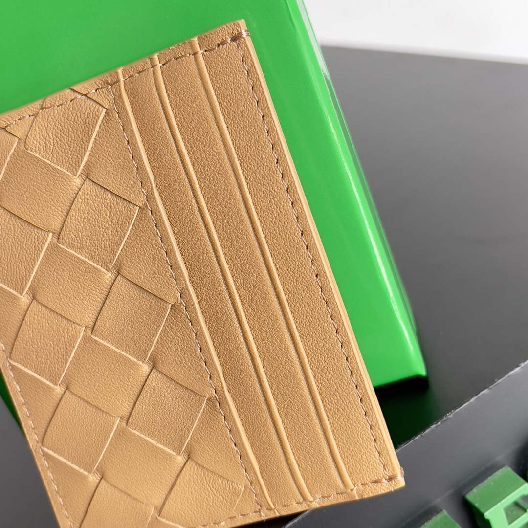 Bottega Veneta BV 743209 Intrecciato Credit Card Case bv70026 - Default Title - View 2
