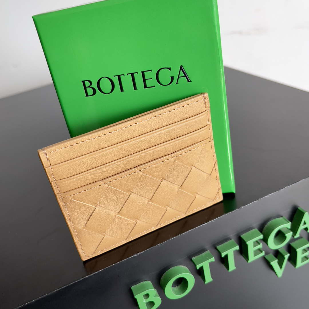 Bottega Veneta BV 743209 Intrecciato Credit Card Case bv70026 - Default Title - View 3