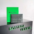 Bottega Veneta BV 743209 Intrecciato Credit Card Case bv70028 - Default Title - View 1