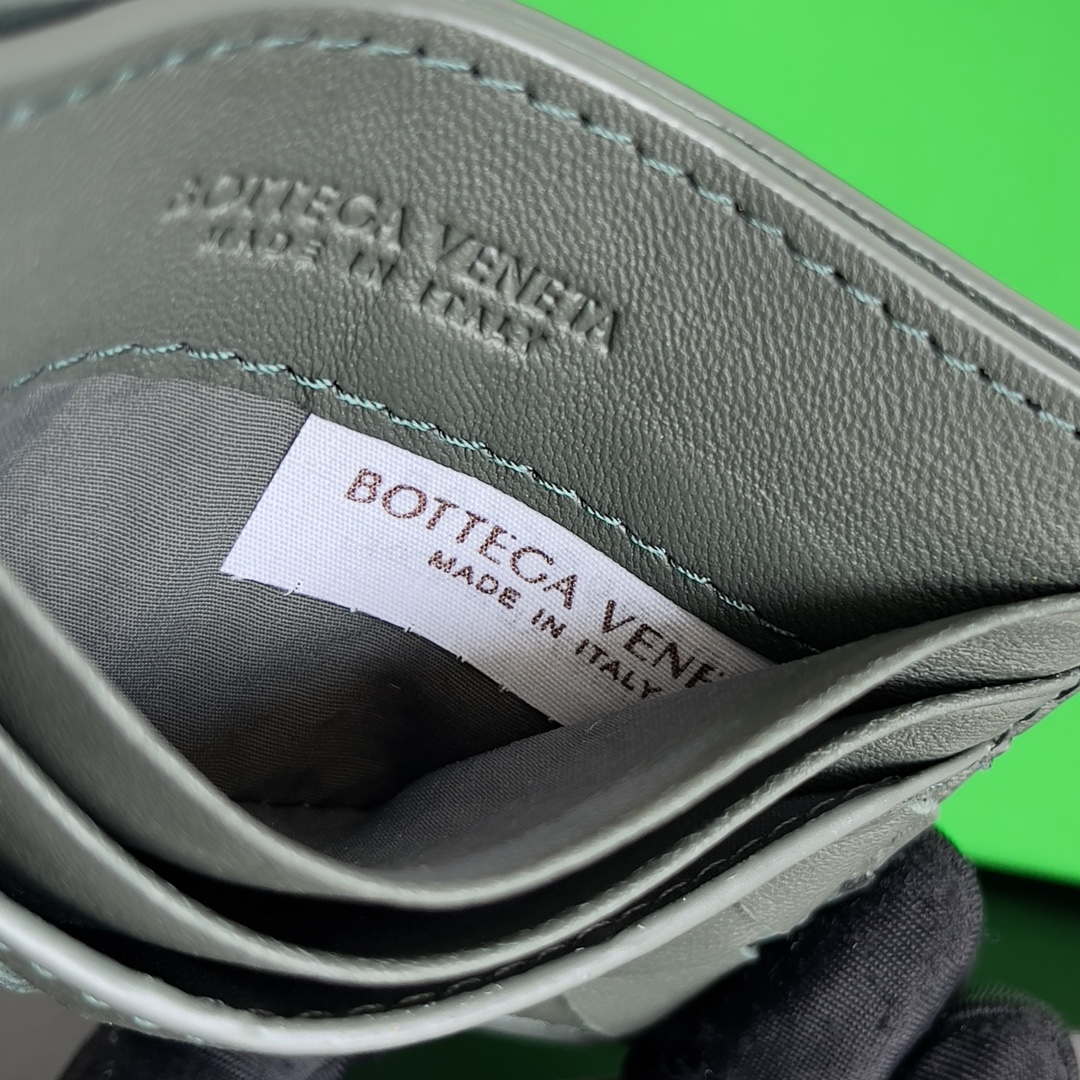 Bottega Veneta BV 743209 Intrecciato Credit Card Case bv70028 - Default Title - View 5