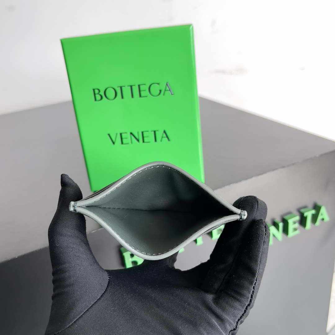 Bottega Veneta BV 743209 Intrecciato Credit Card Case bv70028 - Default Title - View 8