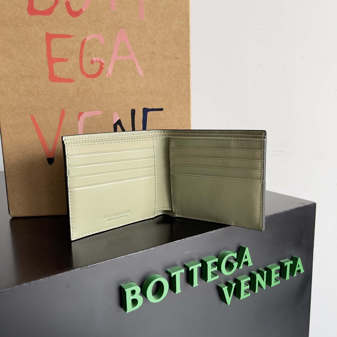 Bottega Veneta BV 743211 Intrecciato Bi-Fold Wallet BV70051 - Default Title - View 4