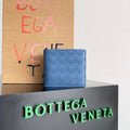 Bottega Veneta BV 743211 Intrecciato Bi-Fold Wallet BV70053