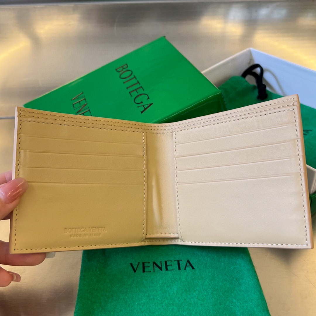 Bottega Veneta BV 743211 Intrecciato Bi-Fold Wallet BV70061 - Default Title - View 5