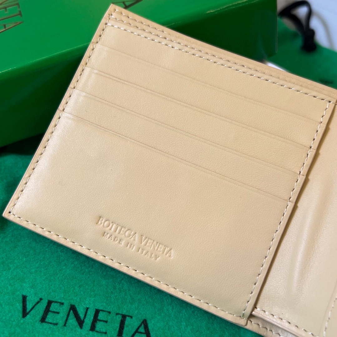 Bottega Veneta BV 743211 Intrecciato Bi-Fold Wallet BV70061 - Default Title - View 6