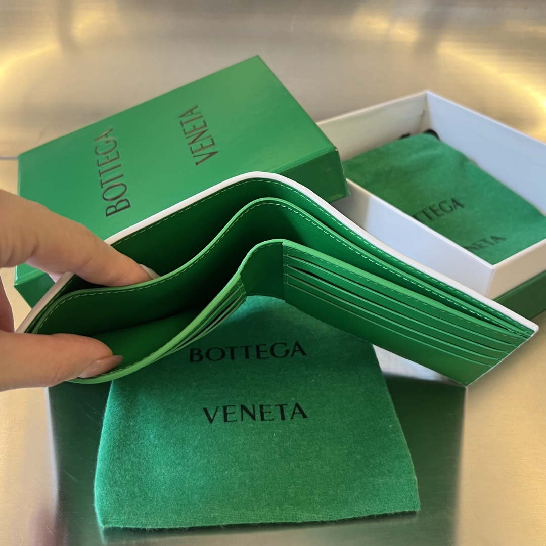 Bottega Veneta BV 743211 Intrecciato Bi-Fold Wallet BV70062 - Default Title - View 6