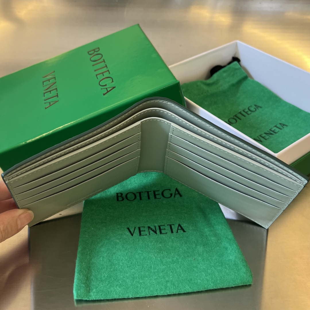 Bottega Veneta BV 743211 Intrecciato Bi-Fold Wallet BV70063 - Default Title - View 7