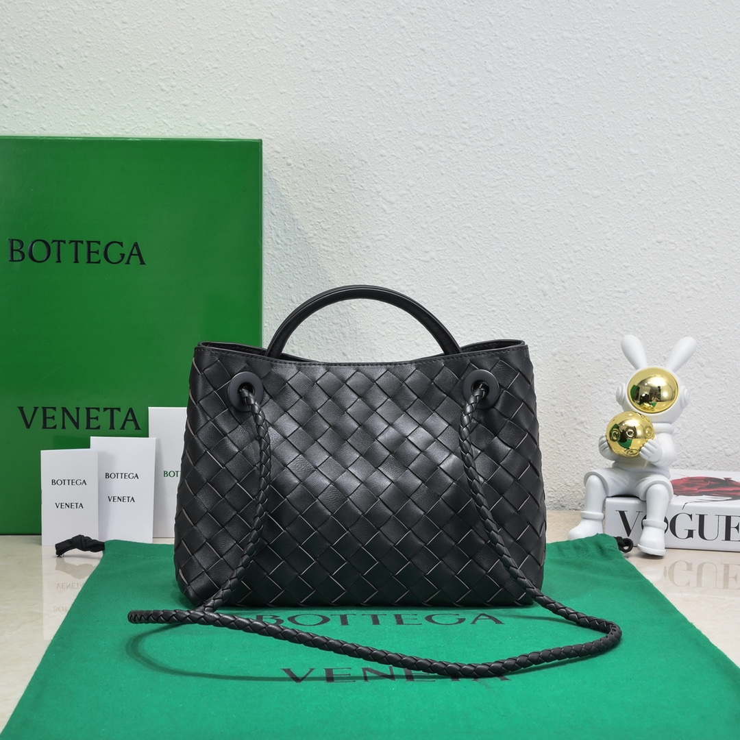 Bottega Veneta BV 743568 Small Andiamo Black - Default Title - View 2