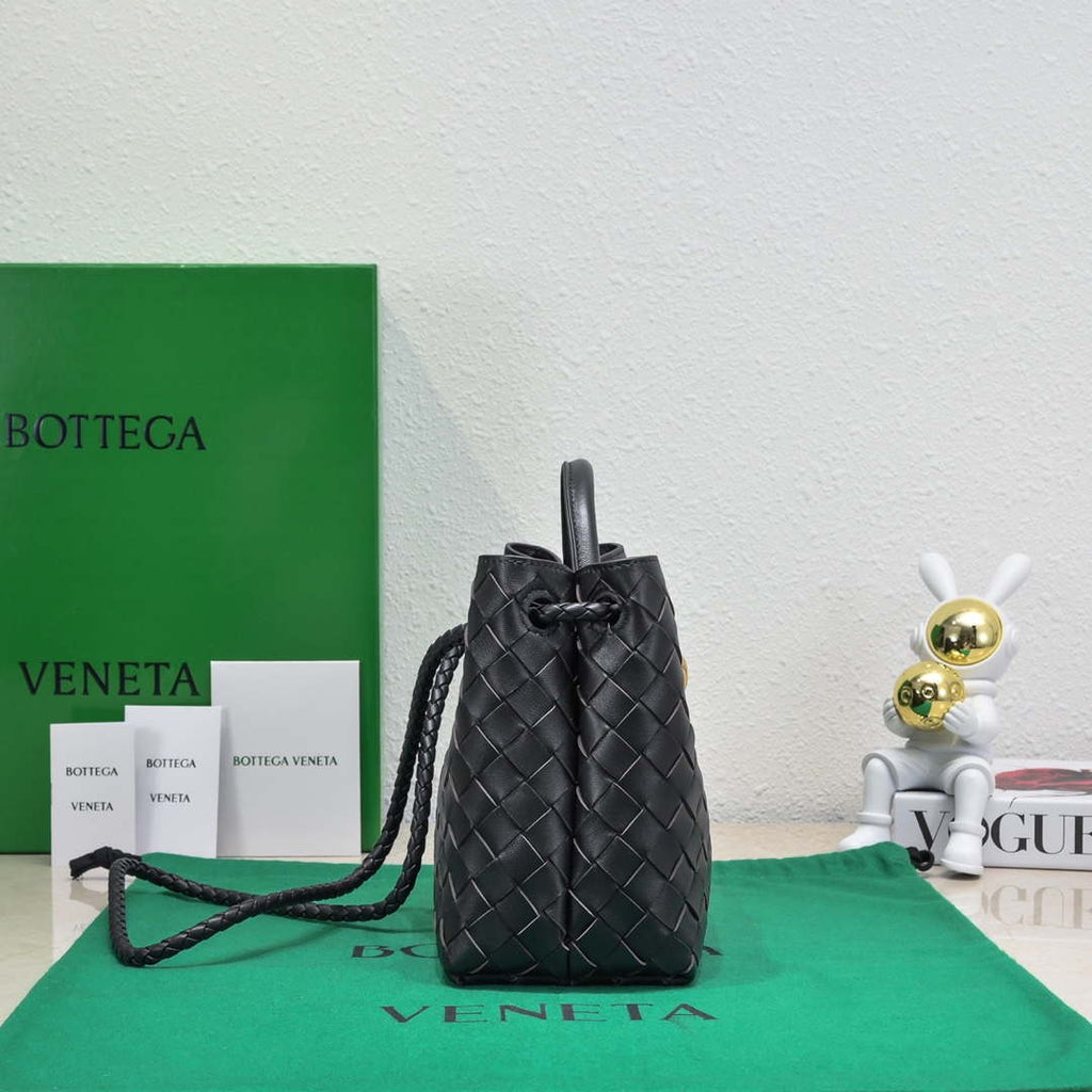 Bottega Veneta BV 743568 Small Andiamo Black