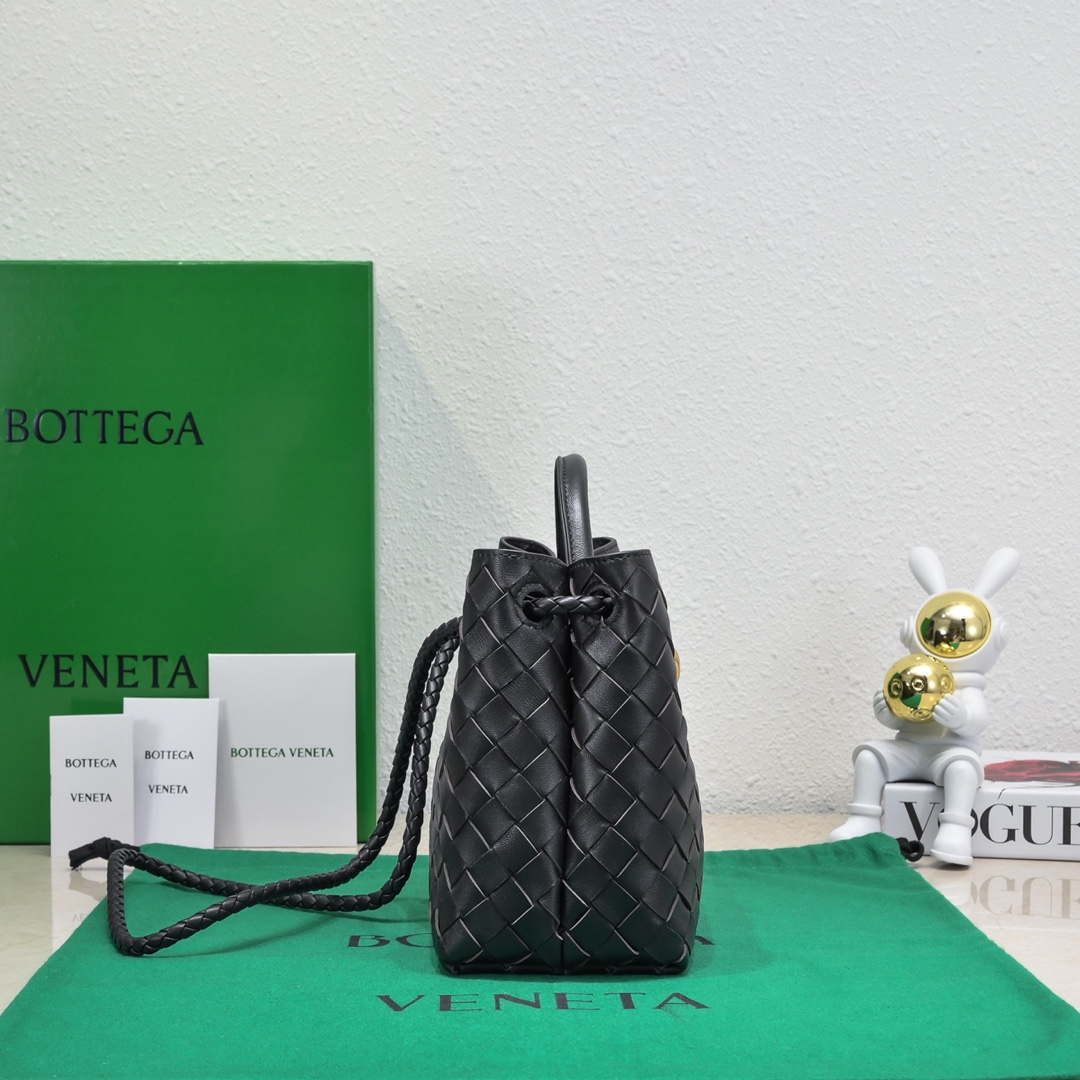 Bottega Veneta BV 743568 Small Andiamo Black