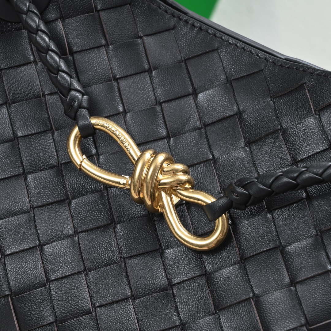 Bottega Veneta BV 743568 Small Andiamo Black - Default Title - View 5