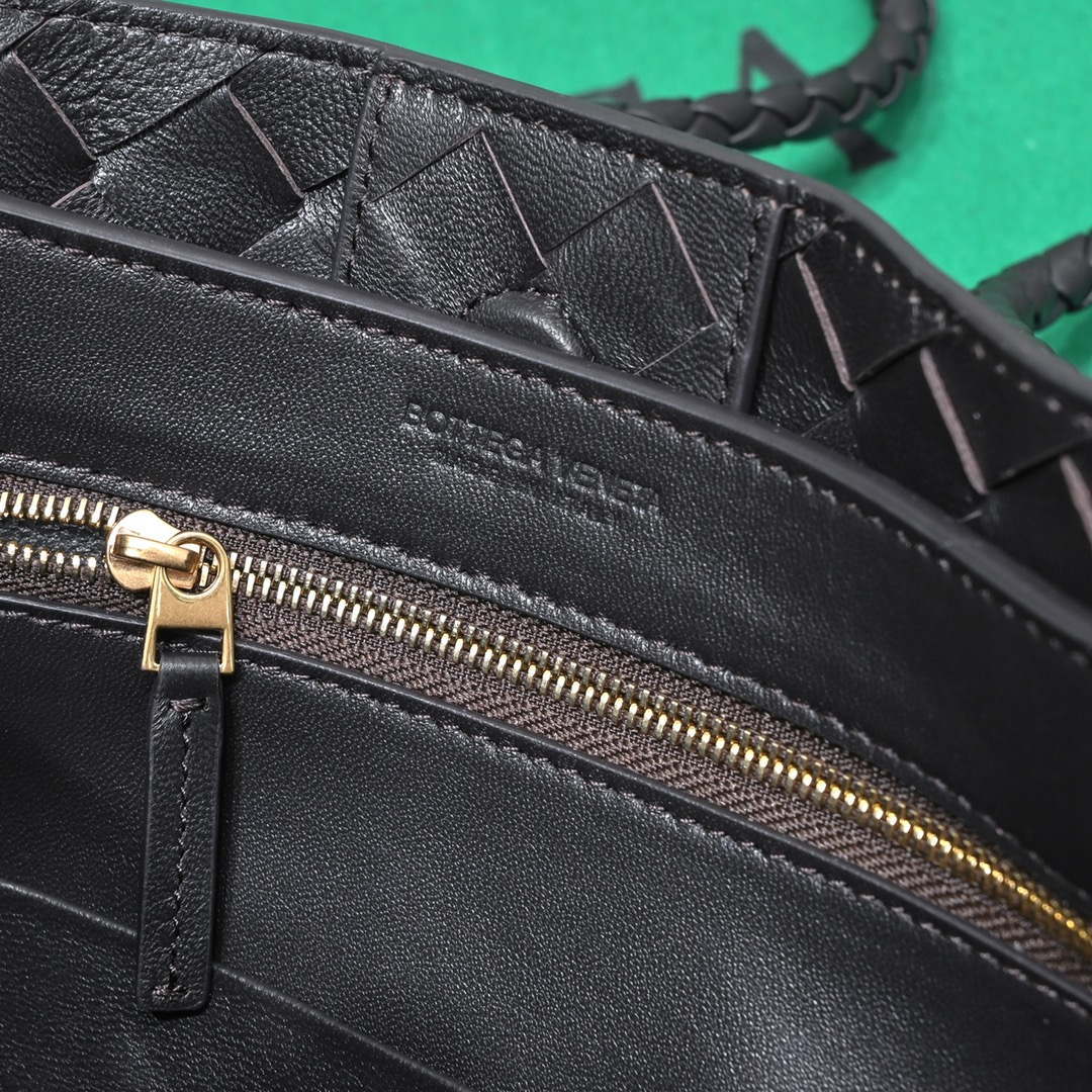 Bottega Veneta BV 743568 Small Andiamo Black - Default Title - View 8