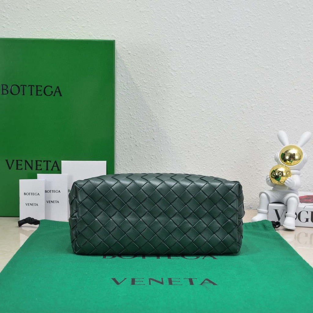 Bottega Veneta BV 743568 Small Andiamo Dark Green