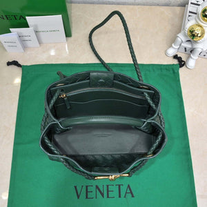 Bottega Veneta BV 743568 Small Andiamo Dark Green - Default Title - View 6