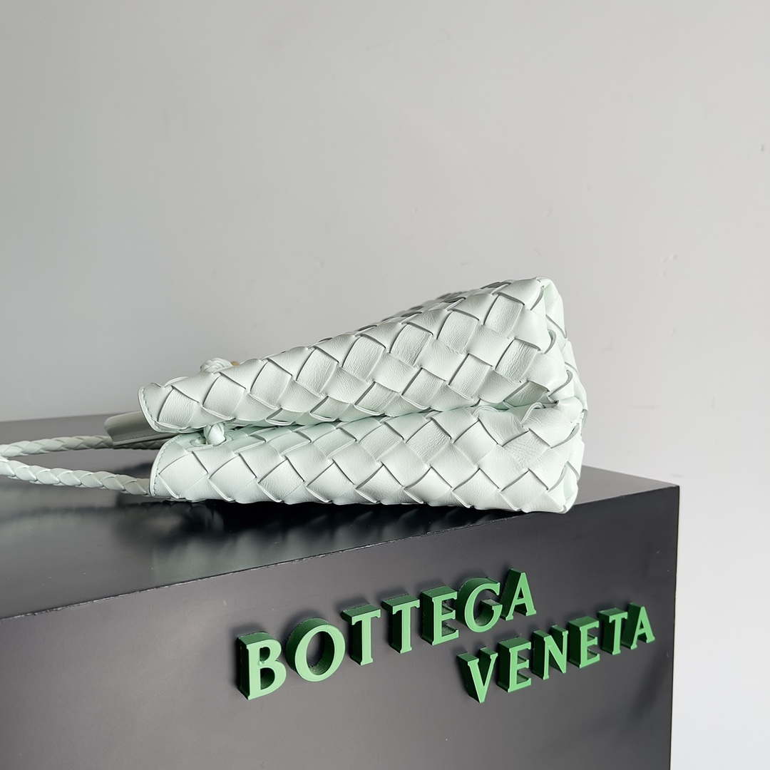 Bottega Veneta BV 743568 Small Andiamo Glacier blue - Default Title - View 2