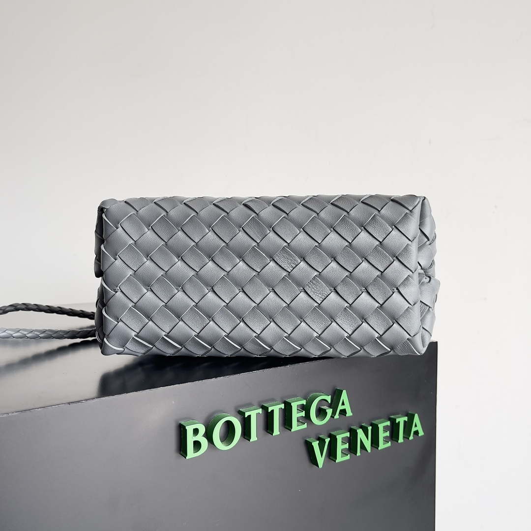 Bottega Veneta BV 743568 Small Andiamo Gray