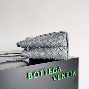 Bottega Veneta BV 743568 Small Andiamo Gray - Default Title - View 4