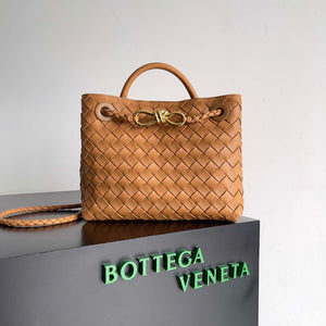 Bottega Veneta BV 743568 Small Andiamo Ligth Brown - Default Title - View 1