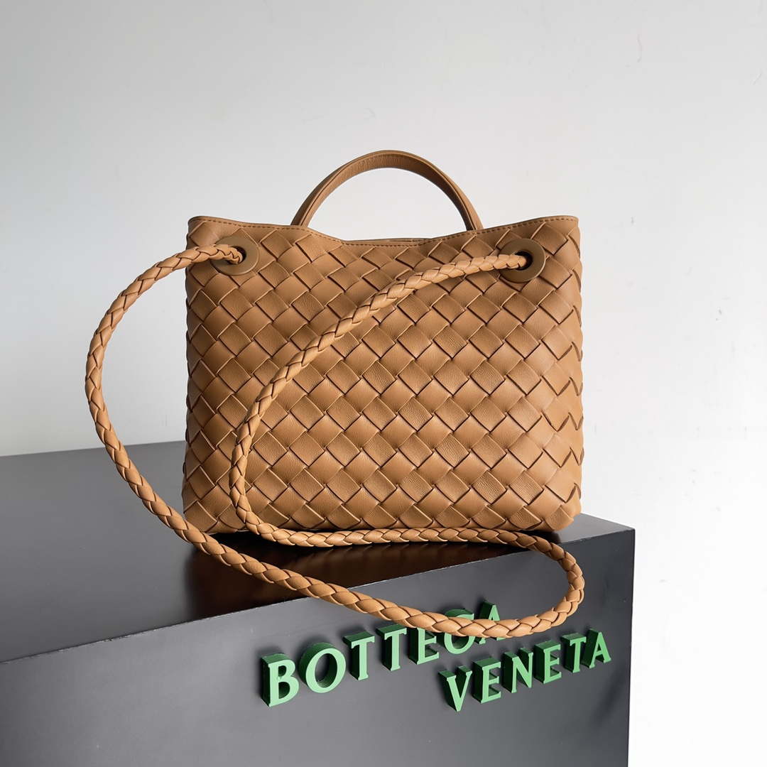 Bottega Veneta BV 743568 Small Andiamo Ligth Brown - Default Title - View 4