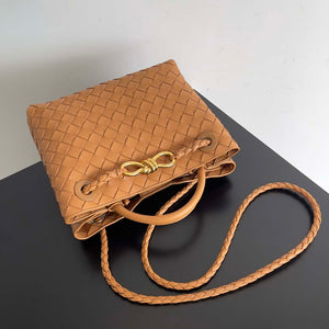 Bottega Veneta BV 743568 Small Andiamo Ligth Brown - Default Title - View 6