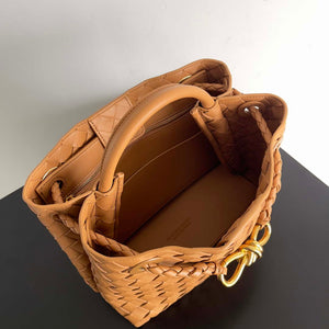 Bottega Veneta BV 743568 Small Andiamo Ligth Brown - Default Title - View 9