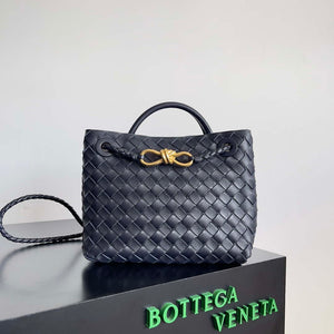 Bottega Veneta BV 743568 Small Andiamo Navy Blue - Default Title - View 1