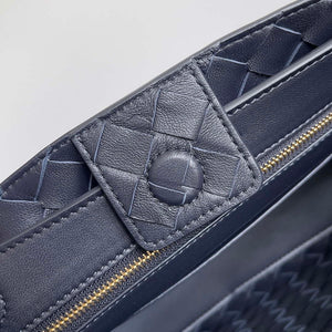 Bottega Veneta BV 743568 Small Andiamo Navy Blue - Default Title - View 6