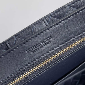 Bottega Veneta BV 743568 Small Andiamo Navy Blue - Default Title - View 7