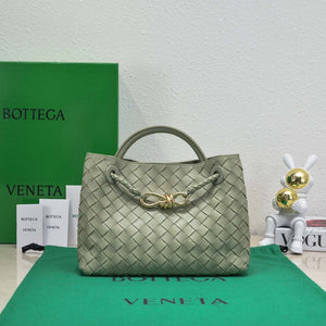Bottega Veneta BV 743568 Small Andiamo Travertine - Default Title - View 1
