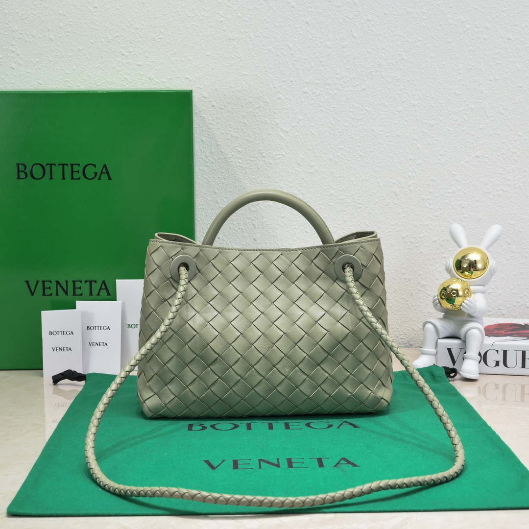 Bottega Veneta BV 743568 Small Andiamo Travertine