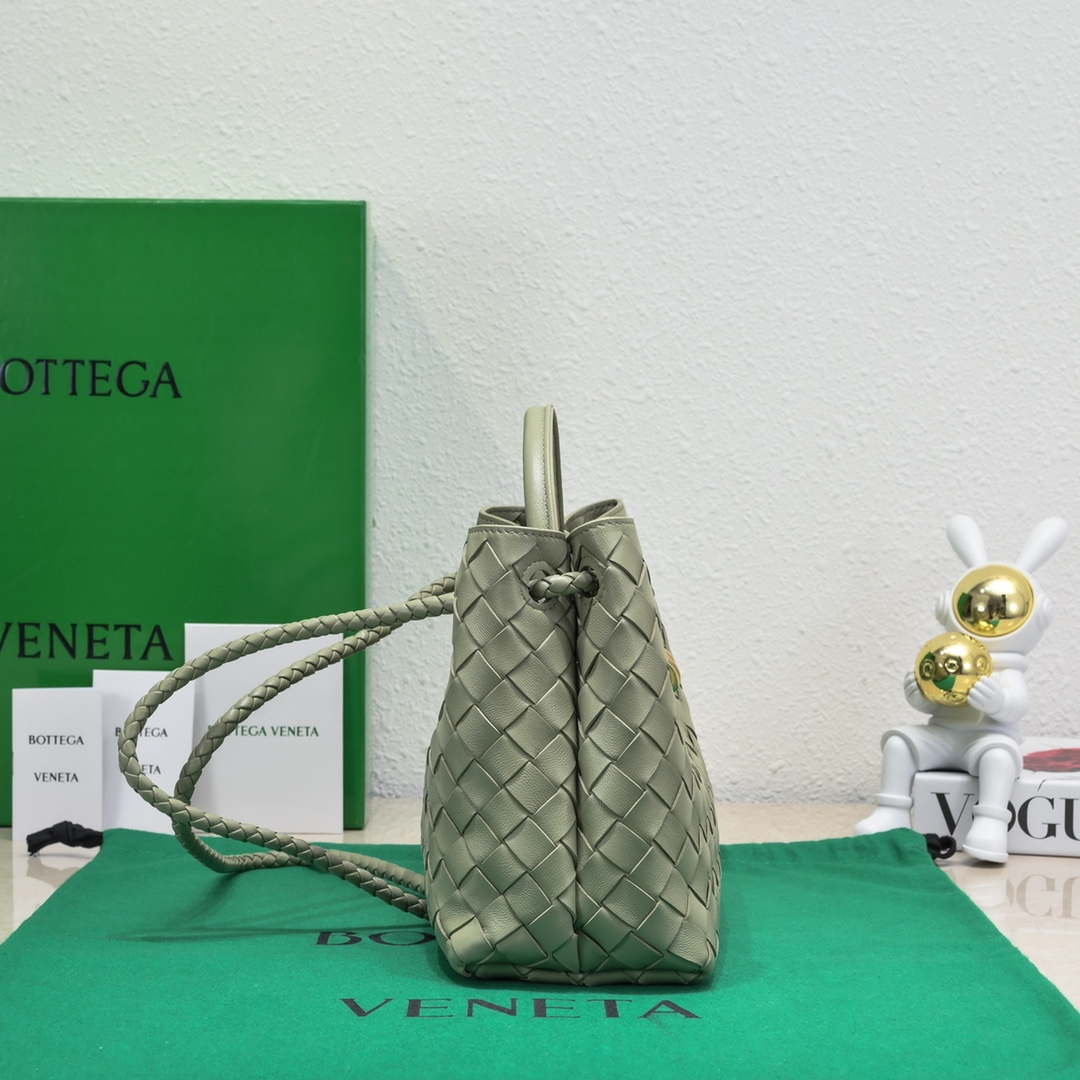 Bottega Veneta BV 743568 Small Andiamo Travertine - Default Title - View 3