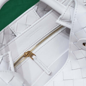 Bottega Veneta BV 743568 Small Andiamo White - Default Title - View 7