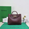 Bottega Veneta BV 743568 Small Andiamo Wine Red - Default Title - View 1