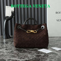 Bottega Veneta BV 743568 Small Andiamo with Suede Bag BV9002