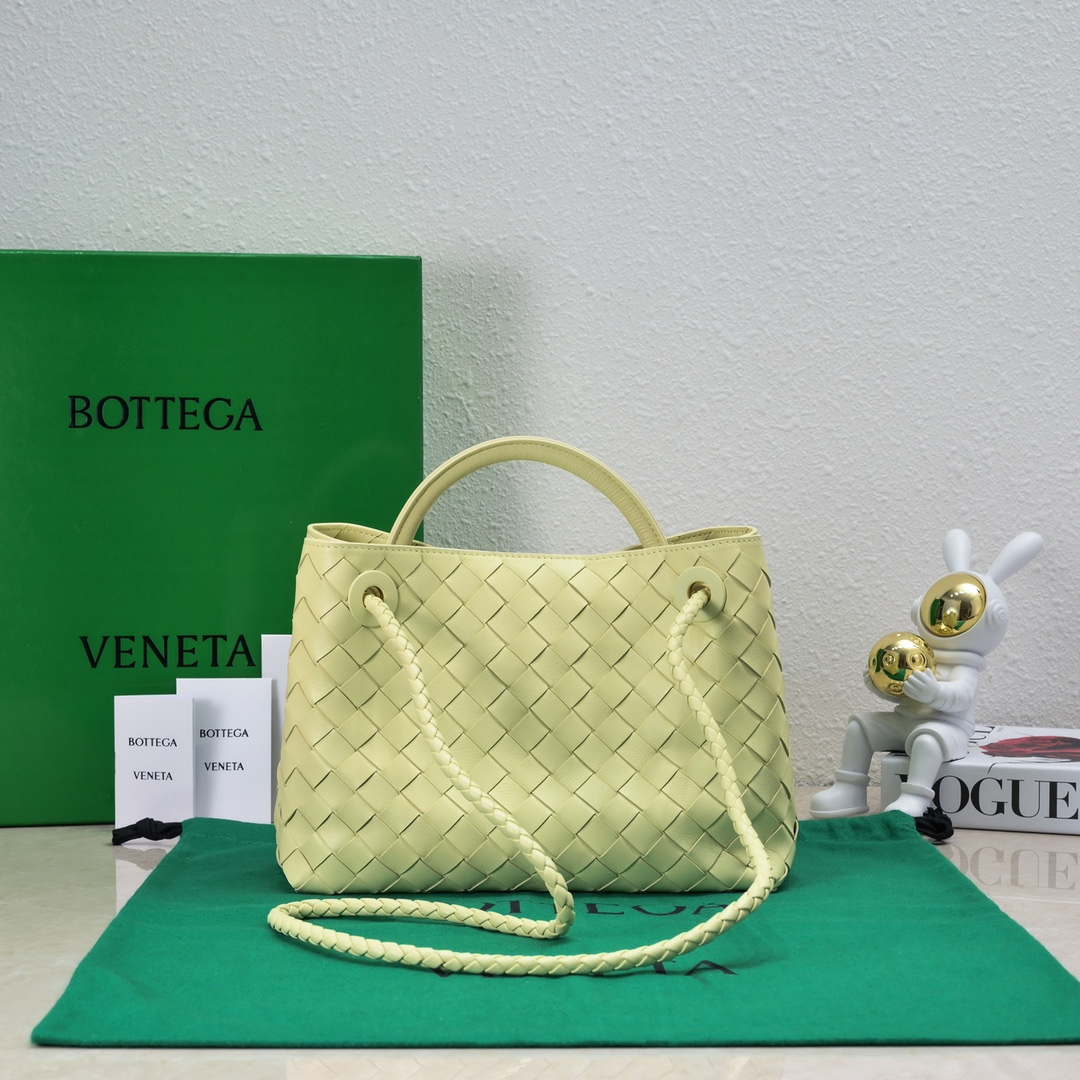 Bottega Veneta BV 743568 Small Andiamo Yellow - Default Title - View 6
