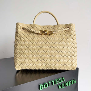 Bottega Veneta BV 743572 Medium Andiamo Apricot - Default Title - View 1