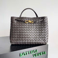 Bottega Veneta BV 743572 Medium Andiamo Drak Brown - Default Title - View 1