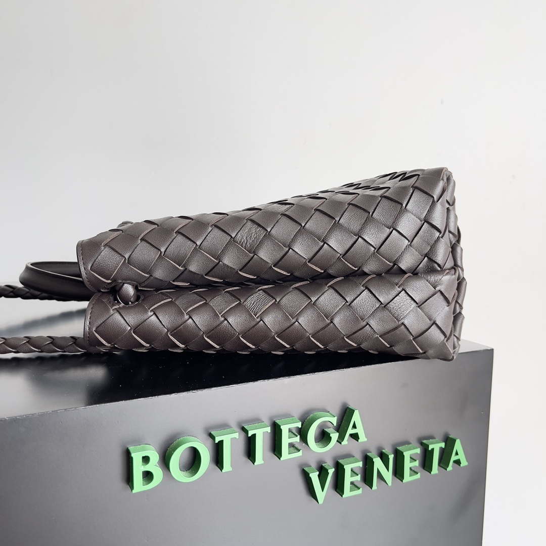 Bottega Veneta BV 743572 Medium Andiamo Drak Brown - Default Title - View 4