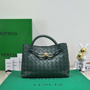 Bottega Veneta BV 743572 Medium Andiamo Dark Green - Default Title - View 1