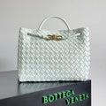 Bottega Veneta BV 743572 Medium Andiamo Glacier blue - Default Title - View 1