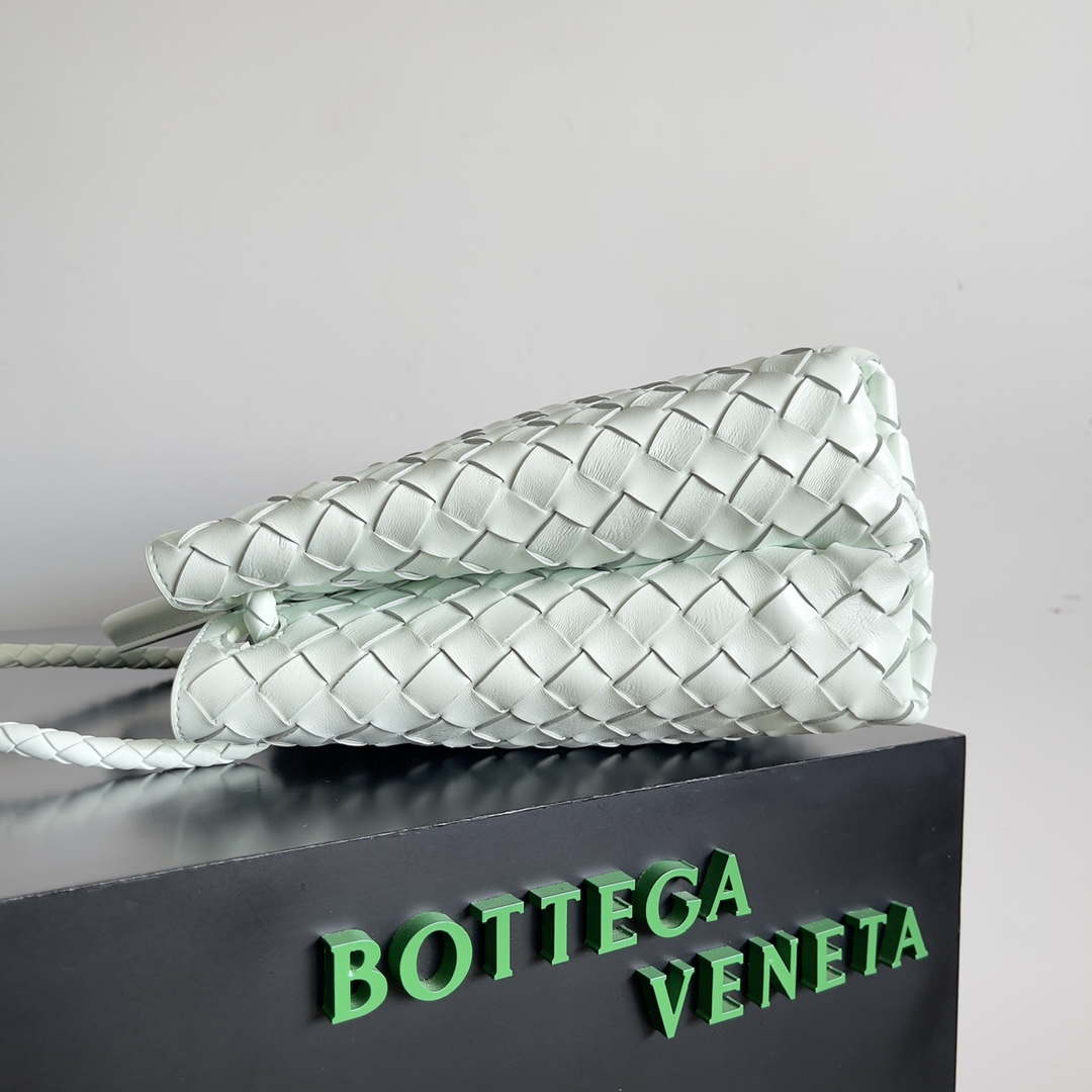 Bottega Veneta BV 743572 Medium Andiamo Glacier blue - Default Title - View 3